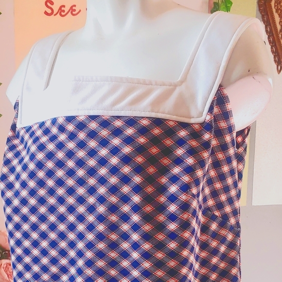 Vintage Donna Lee of California checkered blouse. - Picture 4 of 5